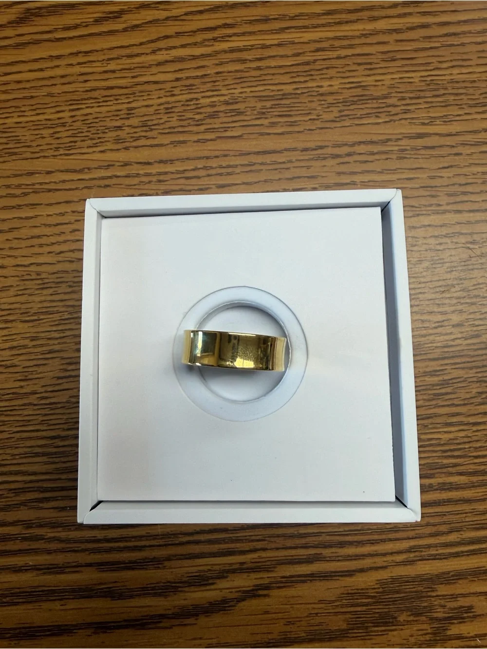 HerzP1 Smart Ring — Gold Wearable Ring